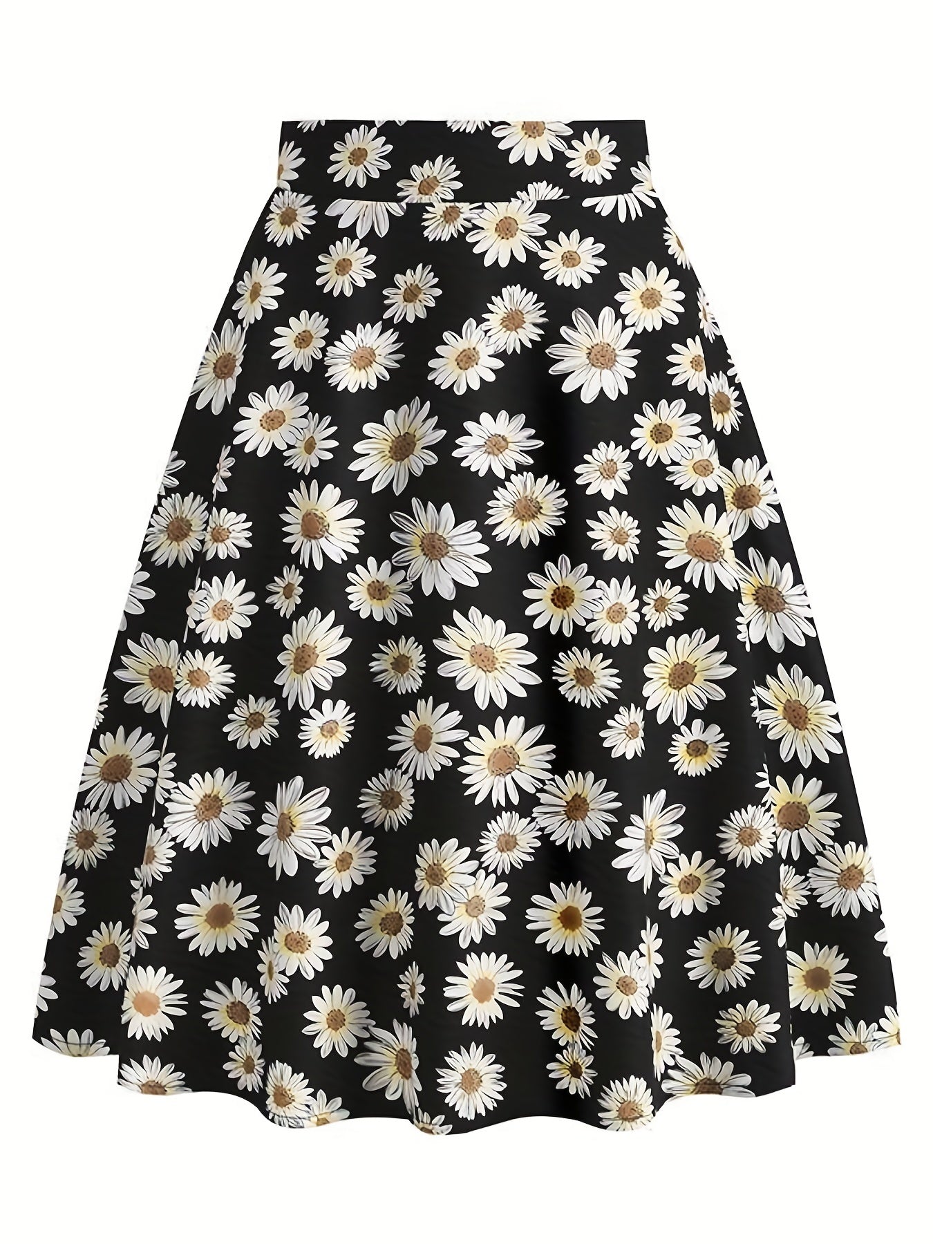 Floral Print Skirt for Spring & Summer Women's Clothing