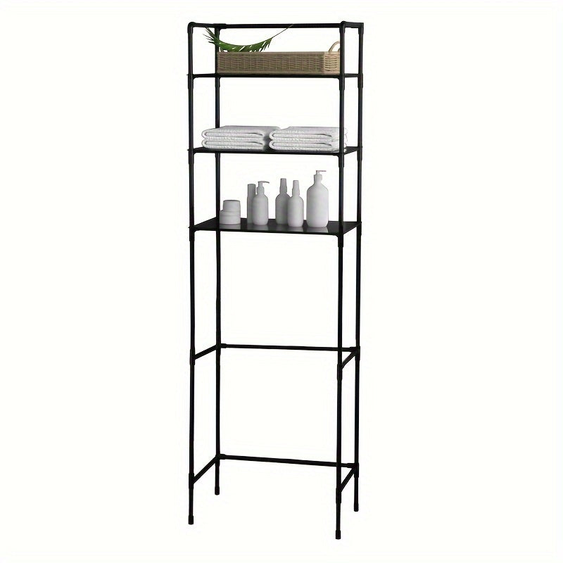Toilet Rack Bathroom Floor standing Toilet Storage Rack Without Drilling