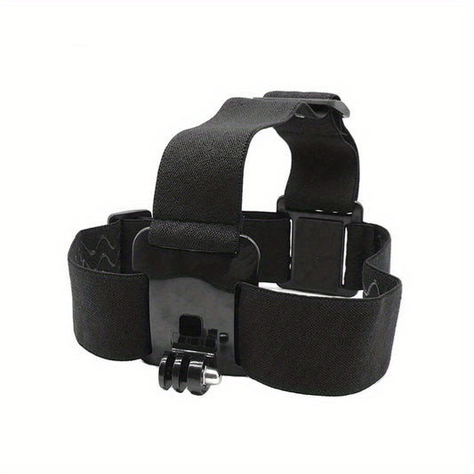 Adjustable Head Strap for Action Camera - Secure and Comfortable Mount