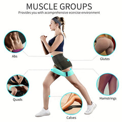 3pcs Non Slip Yoga Resistance Bands for Fitness Stretching Rope Workout