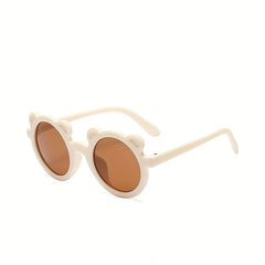 Bear Kids Sunglasses UV Protection Frog Frame Outdoor Supplies