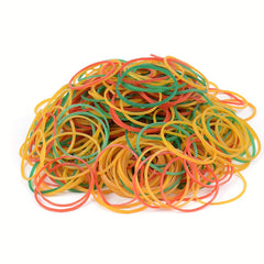 Multicolor Rubber Bands 100-500pcs Elastic Durable Stretchy Rubber Band