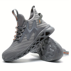 Men's Steel Toe Work Safety Shoes Puncture Proof Lightweight