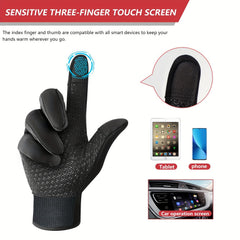 Winter Cycling Gloves Touch Screen Windproof Skiing Hiking Gloves