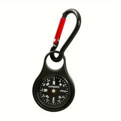 Outdoor Survival Compass Keychain for Travel Camping Hiking