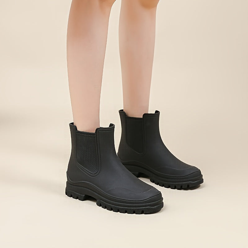 Women's Waterproof Rain Boots Comfortable Non-slip Outdoor Rain Boots