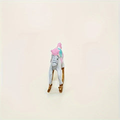 Mini Wooden Horse Decoration Ornament Toy