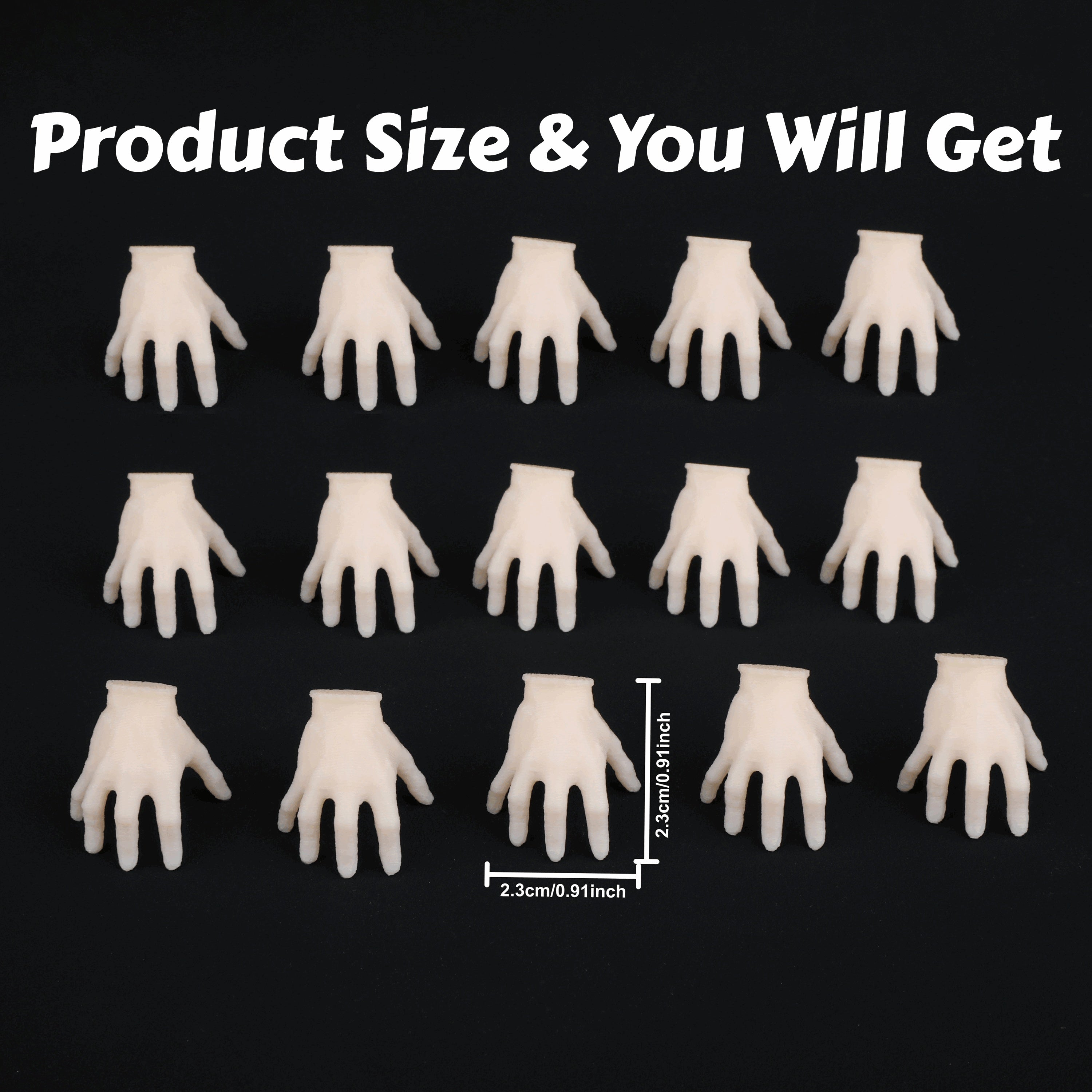 Creepy Mini 15pcs TRPDICES Plastic Hands for Halloween & Birthday Party Decor