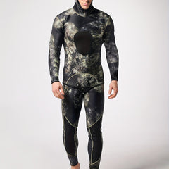 Men's 1.5mm Neoprene Hoodie Wetsuit Full Suit