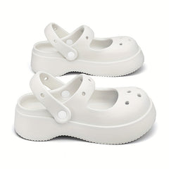 Women's Backless Clogs Hole Slides Outdoor Sandals
