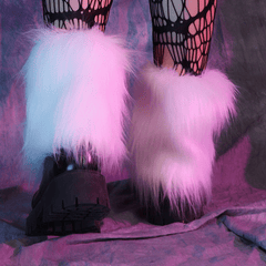 Warm Plush Boots Cover Short Leg Warmers