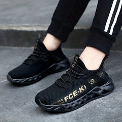 Mesh Breathable Shock Absorption Running Shoes Lightweight Non Slip