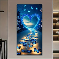 Love Beach Diamond Painting Set - DIY Art Decoration