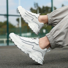 Men's Mesh Breathable Lightweight Sneakers Outdoor Comfy Shoes