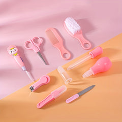10pcs Mother & Baby Care Set: Ear Scoop & Nail Clippers