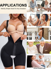 Women Shapewear Bodysuit Tummy Control Waist Trainer Full Body Support