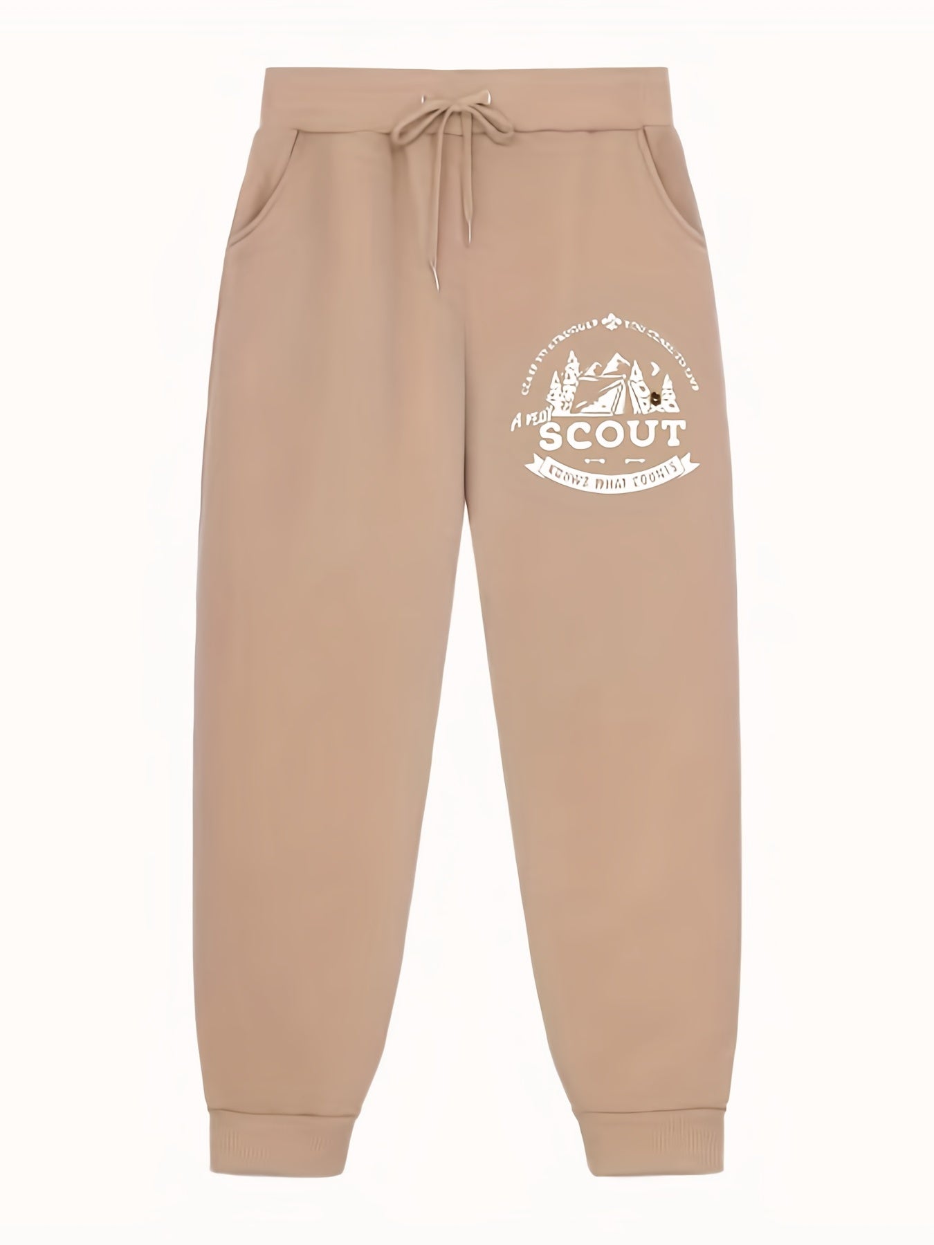 Forest & Camp Pattern Joggers Men s Casual Loose Fit Pants