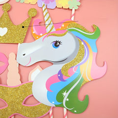 12pcs Cartoon Party Theme Paper Cards Kids Birthday Decor