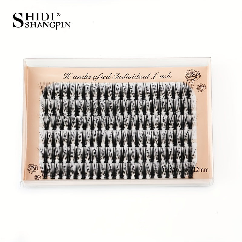 Self Grafting False Eyelash 30D 0 07 Curl Cluster Lashes Extensions