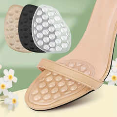 2pcs Half Insoles High Heel Shoes Forefoot Non-slip Cushion Relief Shoe Pads