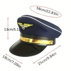Pilot Hat Costume Accessory Uniform Temptation Cosplay Supplies