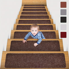 1pc Non Slip Carpet Stair Treads Non Skid Safety Rug Slip Resistant Indoor
