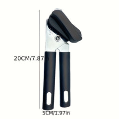 Stainless Steel Can & Bottle Opener for Easy Kitchen Tasks