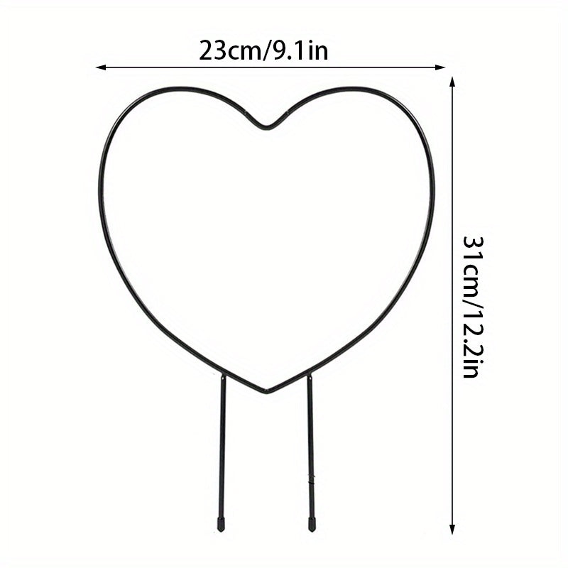 Plant Climbing Frame Potted Flower Arrangement Support Frame Iron Frame
