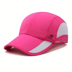 Quick Drying Mesh Summer Sun Hat Lightweight UV Protection Sports Visor Cap