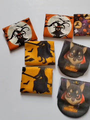 4 Pairs Halloween Pattern Socks & Low Cut Socks Women's Stockings