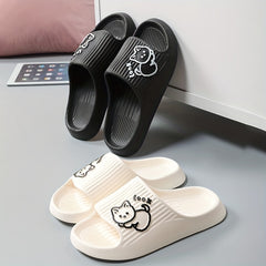 Men's Casual Puppy Slides Slip On Slippers Various Colors