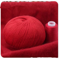 Medium Thick Cashmere Yarn Wool Ball for Scarf Knitting