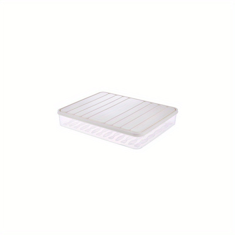 Refrigerator Fresh Dumpling Box Plastic Sealed Storage Box