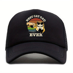 Sunshade Baseball Cap Print Hip hop Sun Hat Mesh Hat