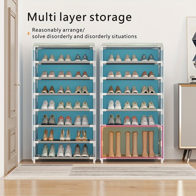 1pc Dustproof Shoe Rack Storage for Living Room Bedroom