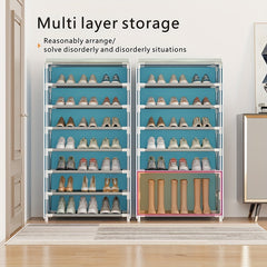 1pc Dustproof Shoe Rack Storage for Living Room Bedroom