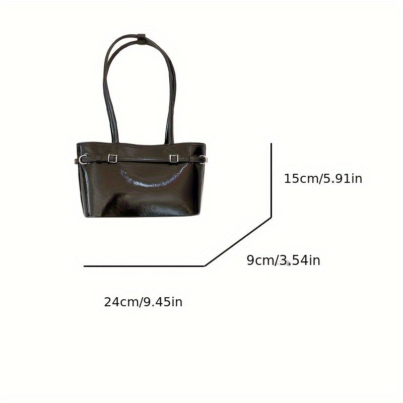 Women's Large Capacity Casual Shopping Bag with Magnetic Closure