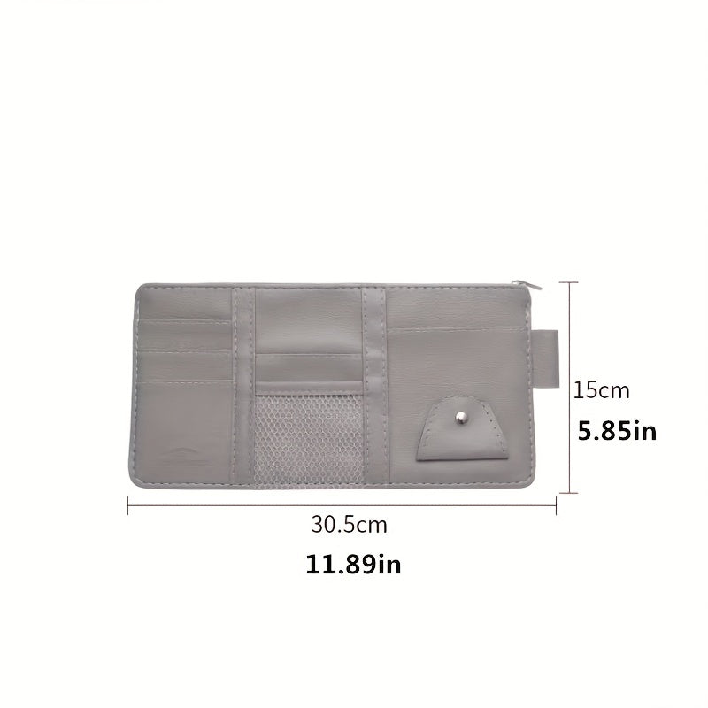 Multifunctional Car Sun Visor Storage Clip Organizer