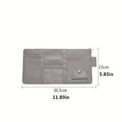 Multifunctional Car Sun Visor Storage Clip Organizer