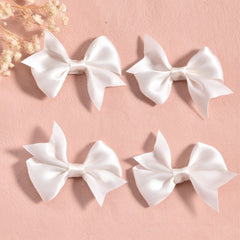 4pcs Girls Ribbon Princess Style Hair Clip Gift for Kids