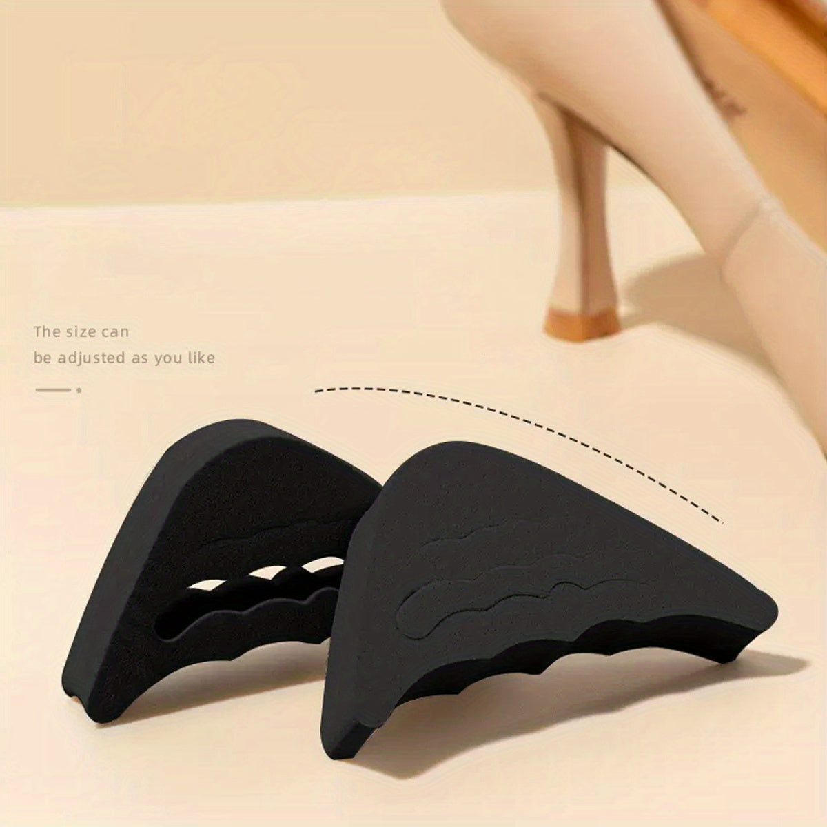 Toe Filler Inserts Adjustable Plug Reusable Shoe Filler For Big Shoes