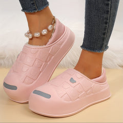 Women's Plush Lined Snow Shoes Non Slip Winter Boots