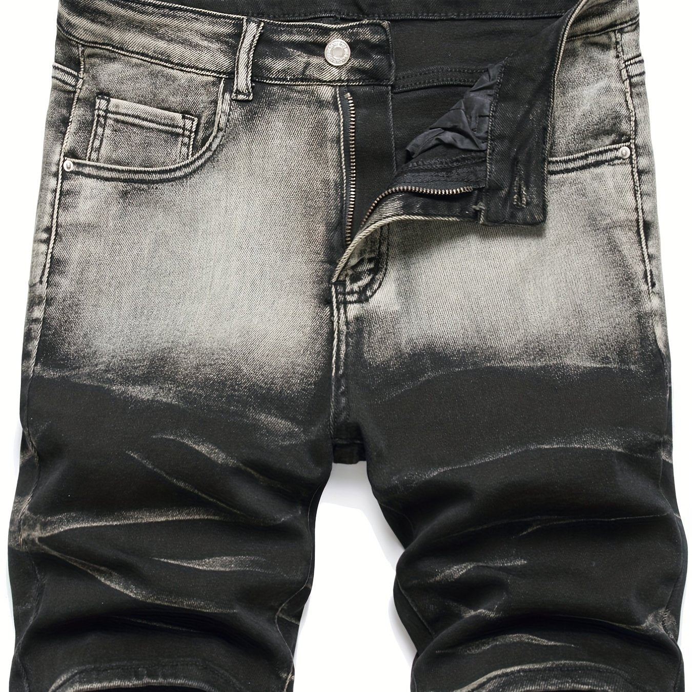 Vintage Style Distressed Denim Shorts for Summer