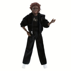 Male Female Doll Clothes Velvet Sportswear Set Halloween Gift