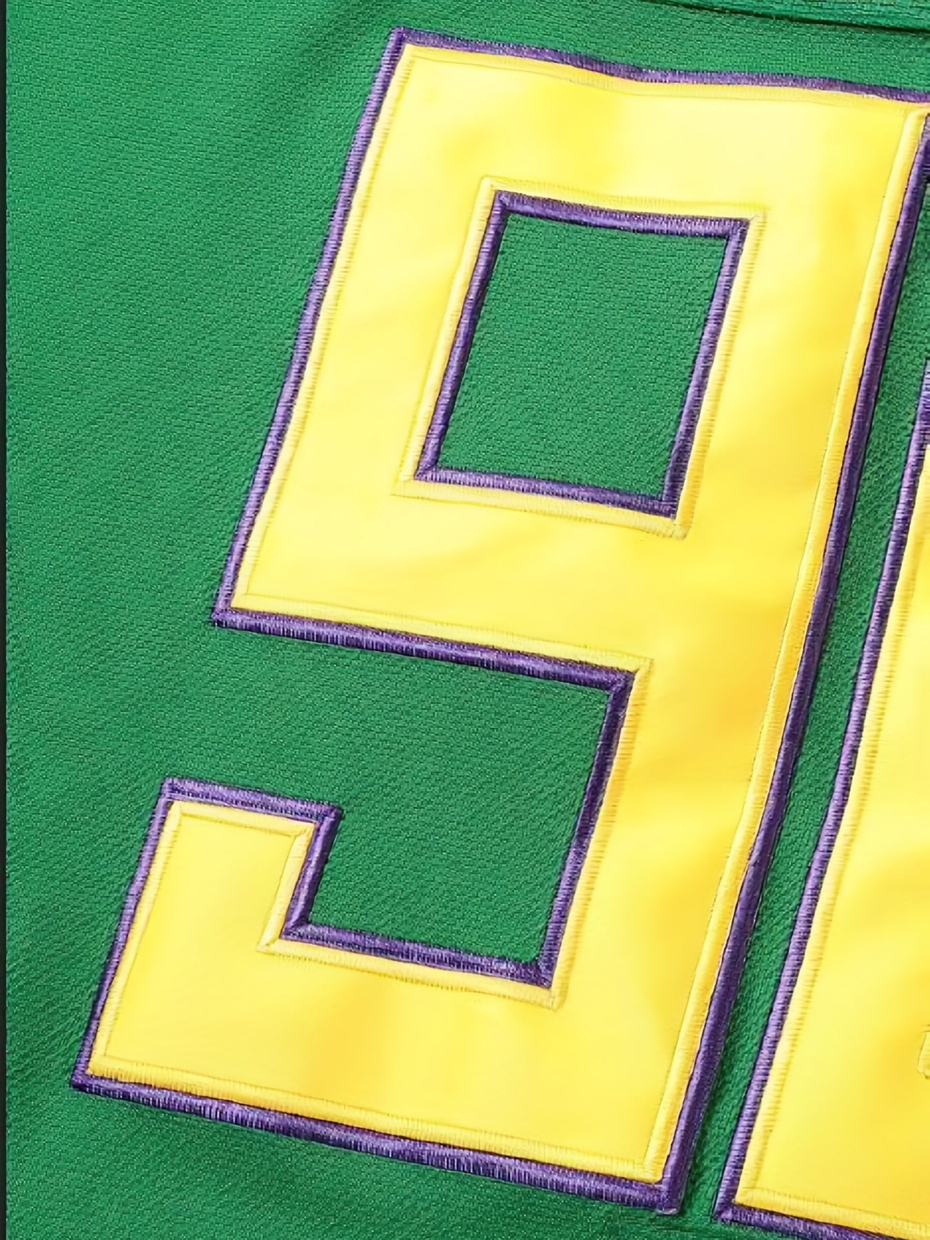 Men's Green Retro Classic Ice Hockey Jersey 96 - Embroidered Stitched Sweats