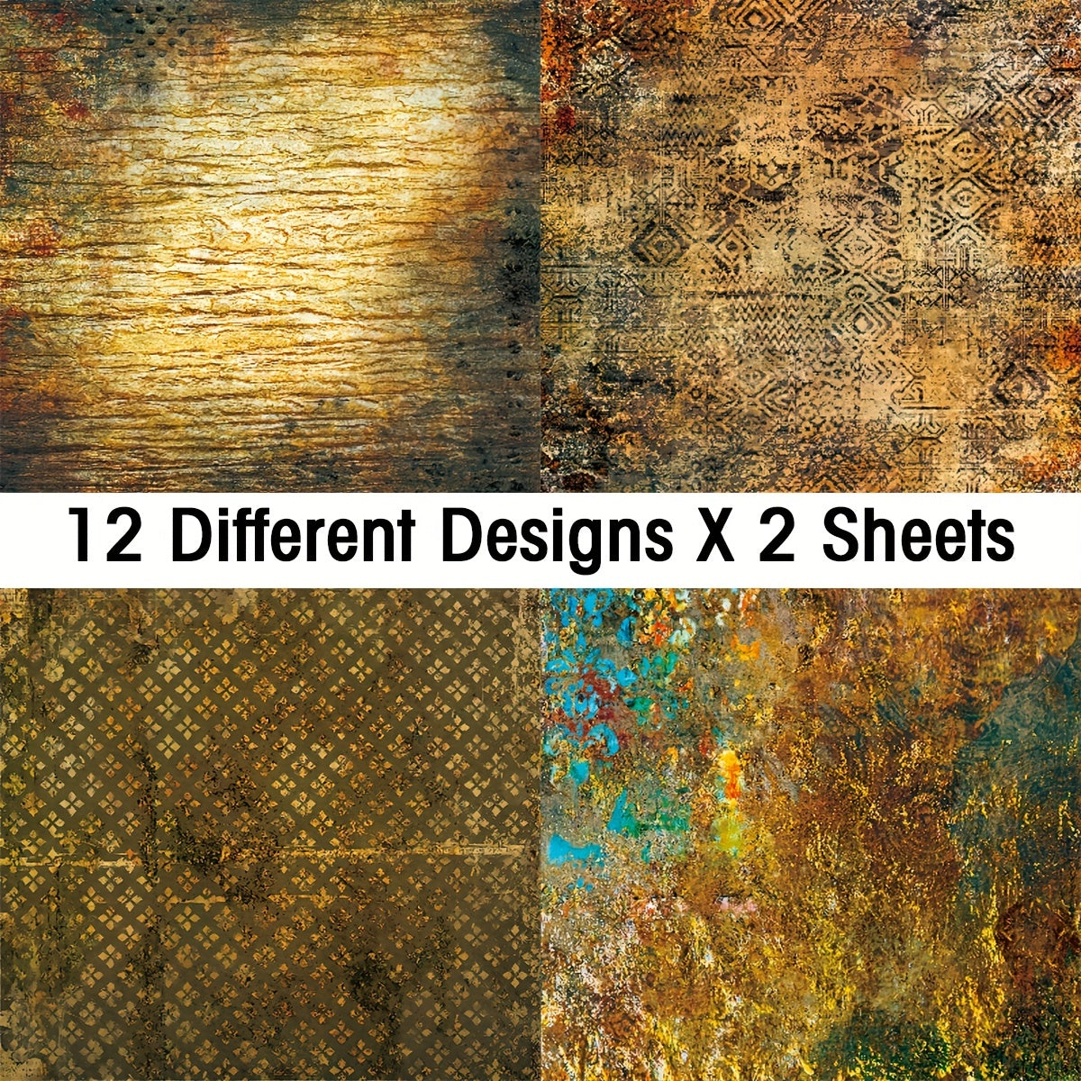Origami Paper Scrapbook Pad 6x6 24 Sheets Single Sided Colored Patterned Paper