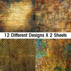 Origami Paper Scrapbook Pad 6x6 24 Sheets Single Sided Colored Patterned Paper