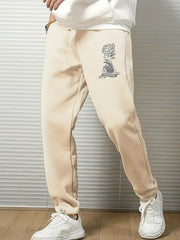 Affection Rose Men s Sports Pants Casual Drawstring Jogging Trousers
