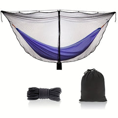 Portable Hammock Bug Net with Zipper for Camping Travel