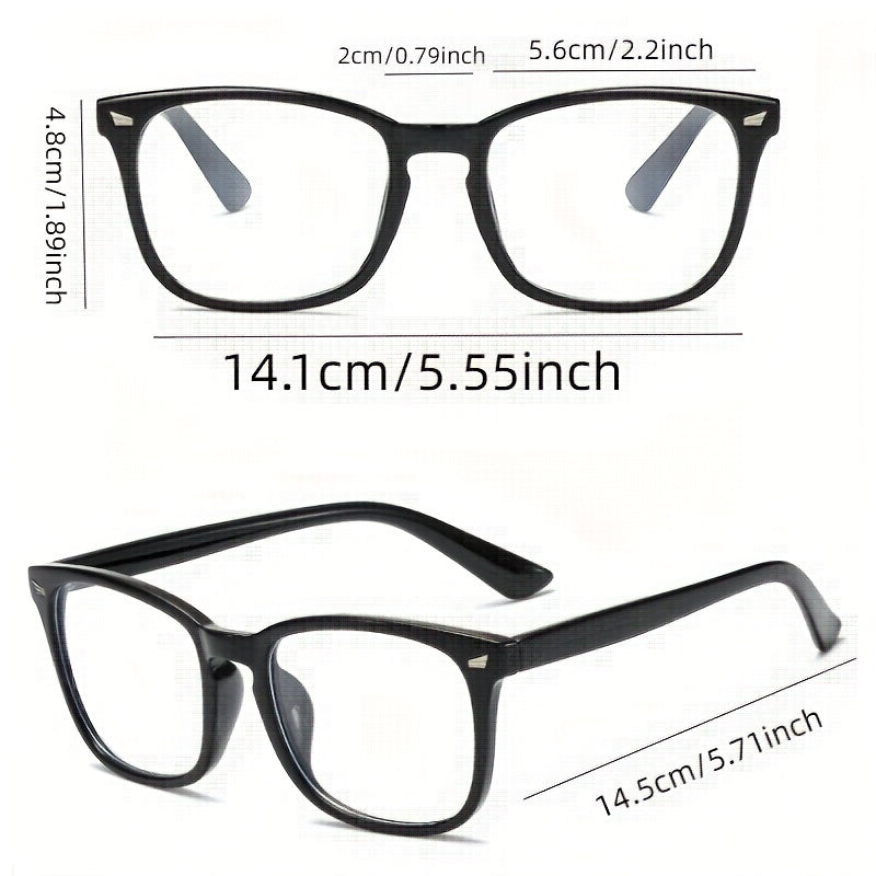 Vintage Clear Lens Cat Eye Glasses Minimalist Eyewear